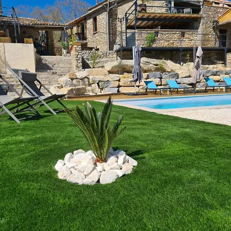 Apartmán 2 Adultes Dans Un Mas Charme Et Calme Assure Servas (Gard)